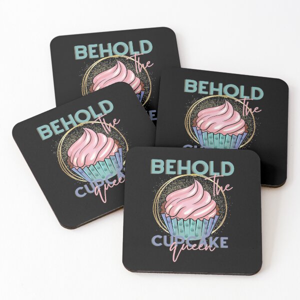 Item preview, Behold the Cupcake Queen T-shirt for Cupcake Lovers and Cake Lovers designed and sold by Maindy.