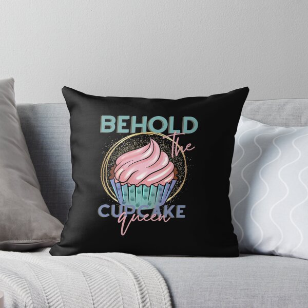 Item preview, Behold the Cupcake Queen T-shirt for Cupcake Lovers and Cake Lovers designed and sold by Maindy.