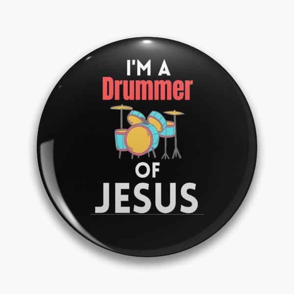 Item preview, Cool Drummer For Jesus Who Only Beat Drums For Jesus designed and sold by chetan786.