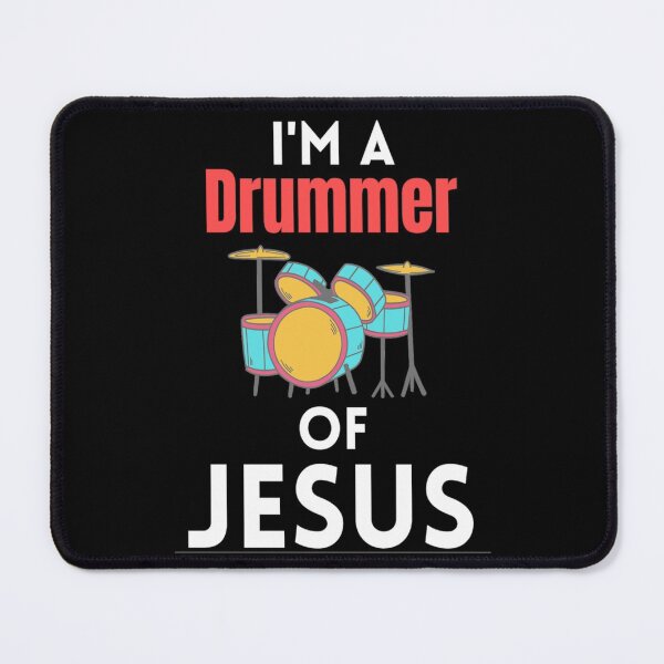 Item preview, Cool Drummer For Jesus Who Only Beat Drums For Jesus designed and sold by chetan786.