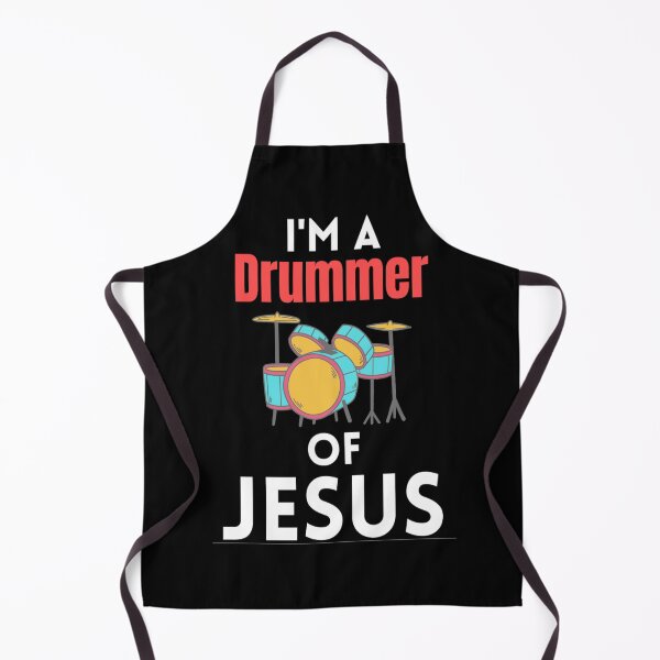 Item preview, Cool Drummer For Jesus Who Only Beat Drums For Jesus designed and sold by chetan786.