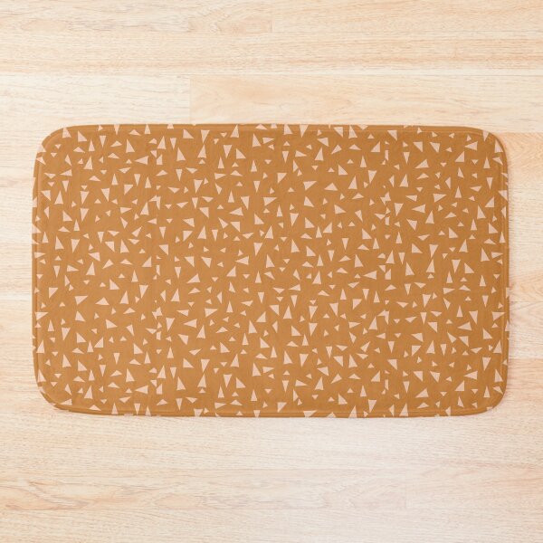 Item preview, Triangular Geos in mustard and cream designed and sold by FrancesPoff.