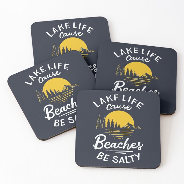 Item preview, Lake Life Beaches Be Salty designed and sold by Bricke.