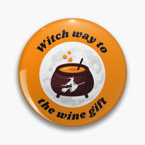 Item preview, Witch way to the wine gift designed and sold by SKYCREATION.