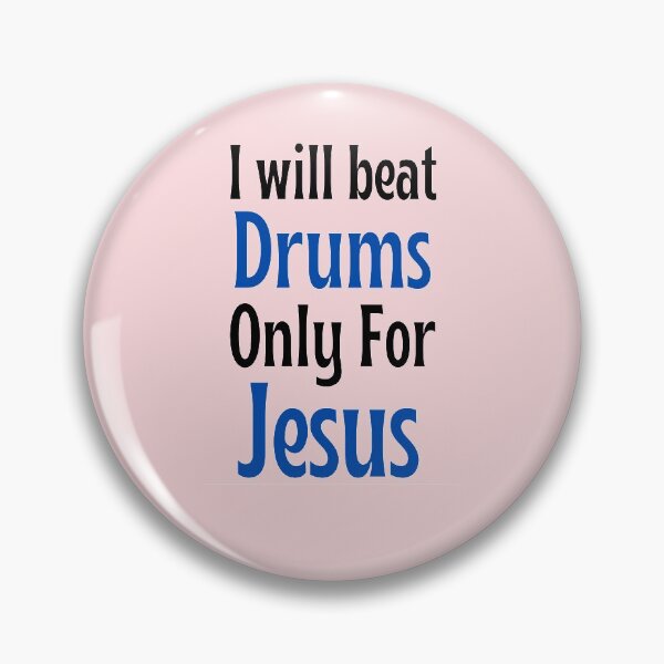 Item preview, Cool Drummer For Jesus Who Only Beat Drums For Jesus designed and sold by chetan786.