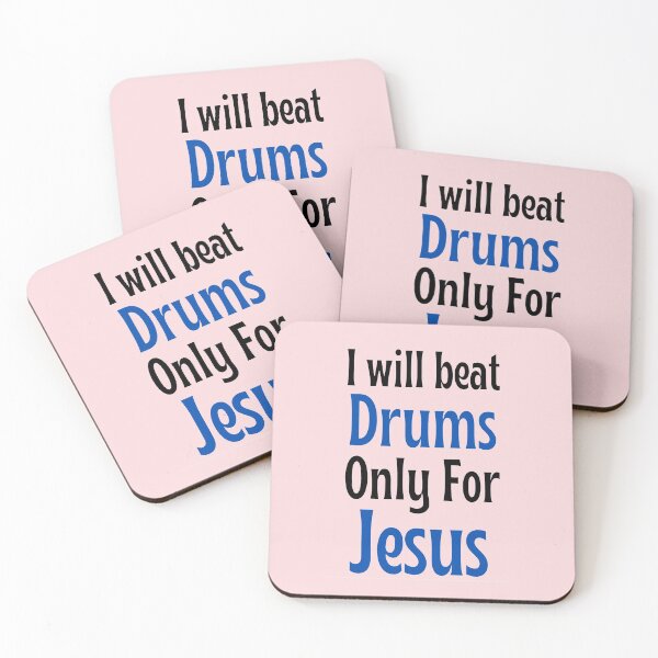 Item preview, Cool Drummer For Jesus Who Only Beat Drums For Jesus designed and sold by chetan786.