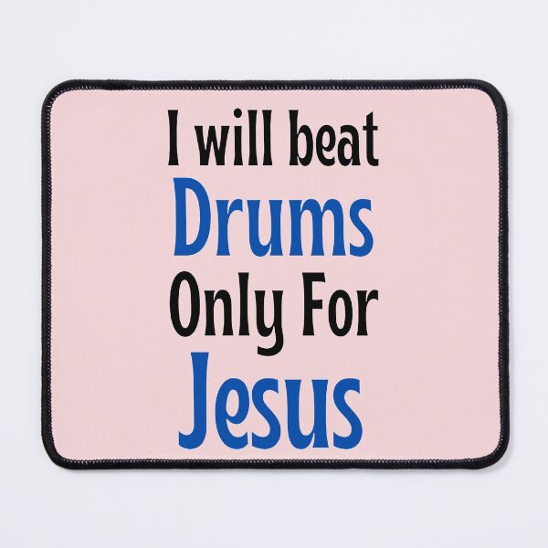 Item preview, Cool Drummer For Jesus Who Only Beat Drums For Jesus designed and sold by chetan786.