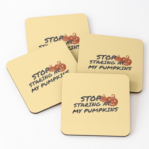 Item preview, Stop staring at my pumpkins designed and sold by notasimp.