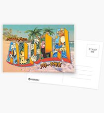 Aloha von Alola Postkarten