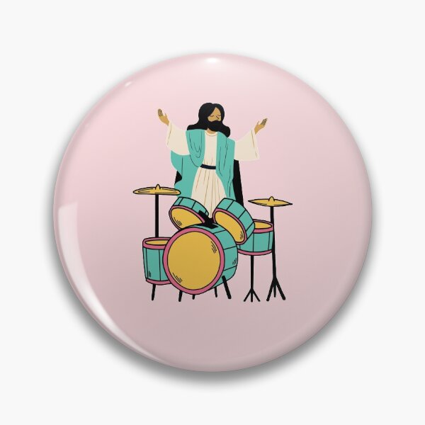 Item preview, Cool Drummer For Jesus Who Only Beat Drums For Jesus designed and sold by chetan786.