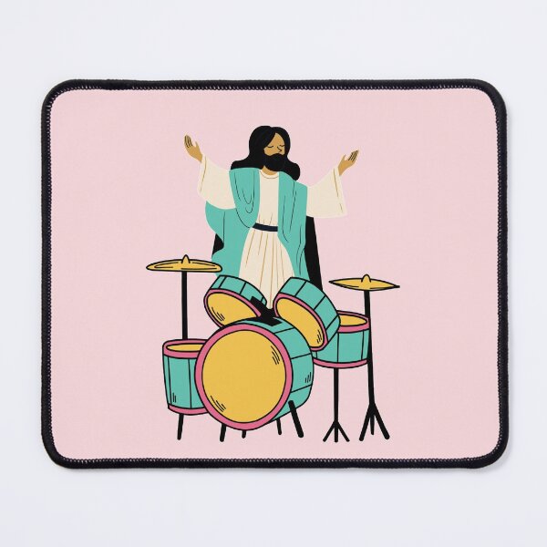 Item preview, Cool Drummer For Jesus Who Only Beat Drums For Jesus designed and sold by chetan786.