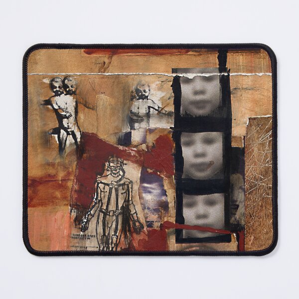 Item preview, Cloning time - Collage and mixed media designed and sold by Lemomo-artworks.