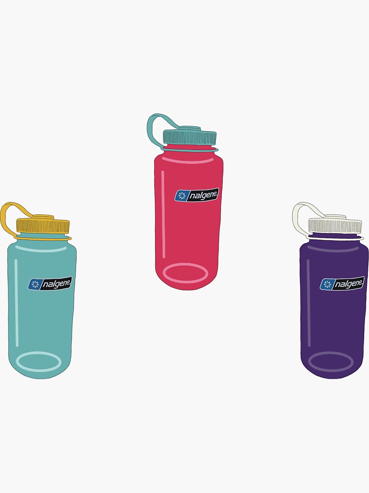 "Nalgene sticker pack" Sticker for Sale by gravitygerbil Redbubble