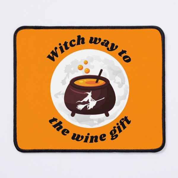 Item preview, Witch way to the wine gift designed and sold by SKYCREATION.