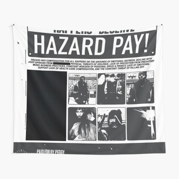 JPEGMAFIA HAZARD DUTY PAY! Tapestry