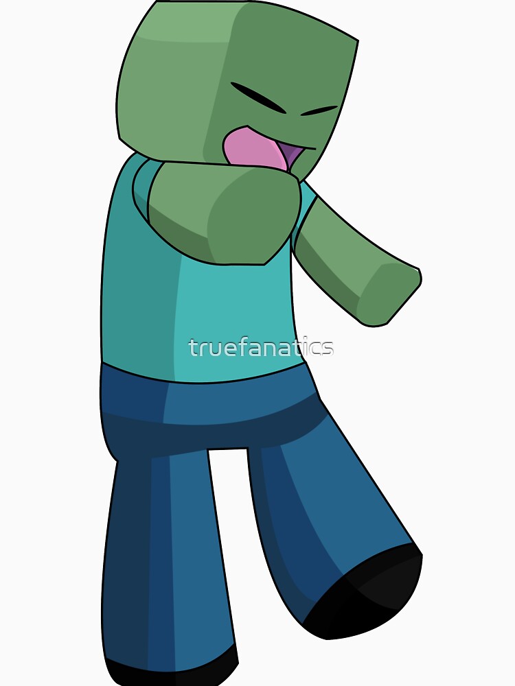 Minecraft Zombie Essential T-Shirt for Sale by truefanatics