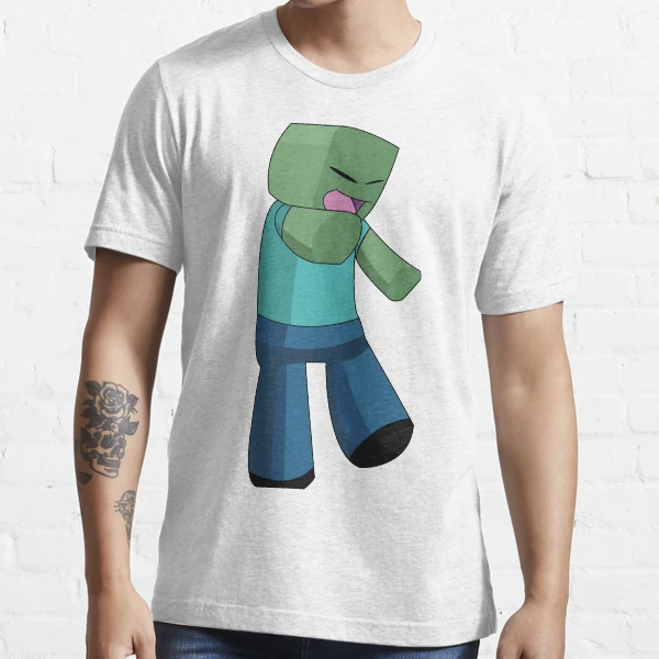 Minecraft Zombie Essential T-Shirt for Sale by truefanatics