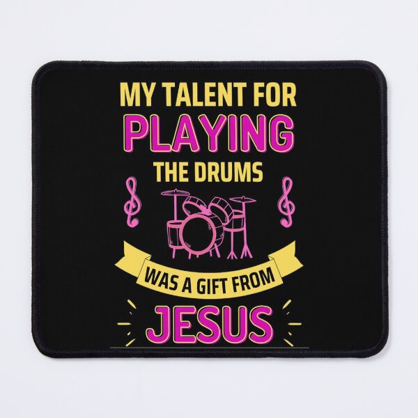 Item preview, Cool Drummer For Jesus Who Only Beat Drums For Jesus designed and sold by chetan786.
