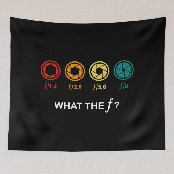 Item preview, Camera T-ShirtWhat The F Photographie F-Stop Gift designed and sold by StevenGand.