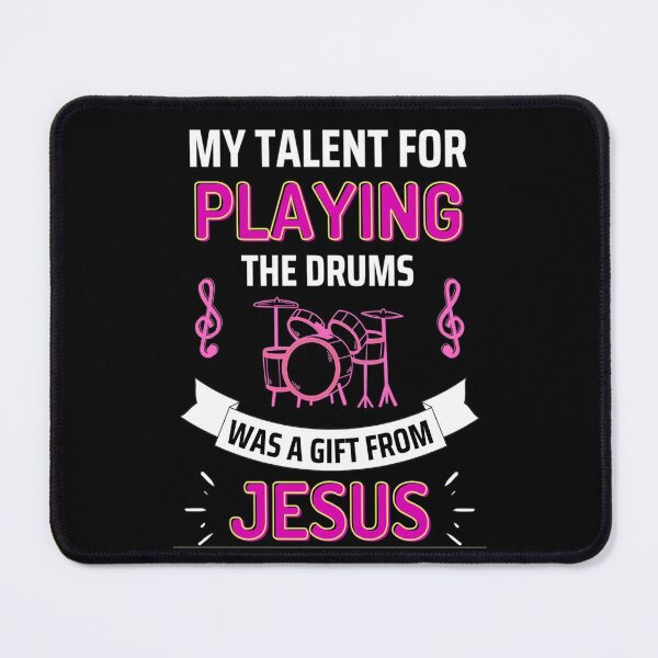 Item preview, Cool Drummer For Jesus Who Only Beat Drums For Jesus designed and sold by chetan786.