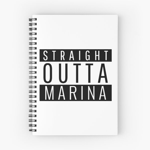 Item preview, Straight Outta Marina California  designed and sold by Teelogic.