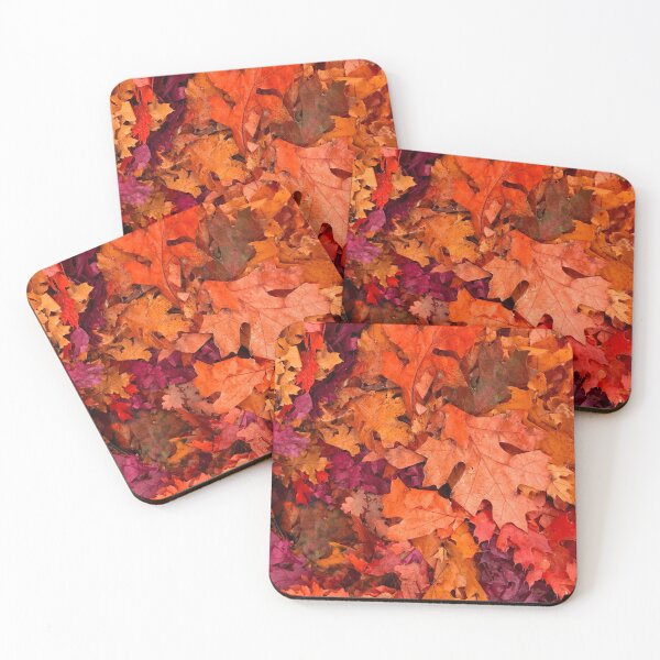 Item preview, Autumn Maple Leaves in Majestic Red and Scarlet Art Photo designed and sold by DEC02.