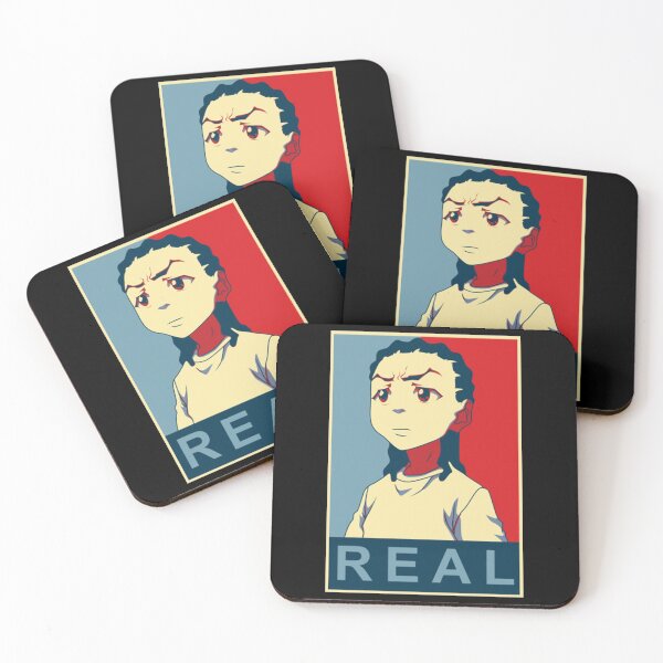 Artikelvorschau, The Boondocks T-ShirtRiley Freeman - Real (The Boondocks) entworfen und verkauft von StevenGand.