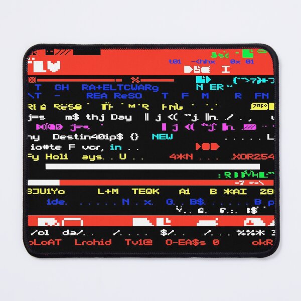 Item preview, Retro Glitch Art 1980s Tv 8-bit Television Teletext Page designed and sold by WheresMyMojo.