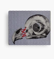 Bird Skull Canvas Print