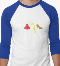 Into The Woods Witch's List Men's Baseball Âľ T-Shirt