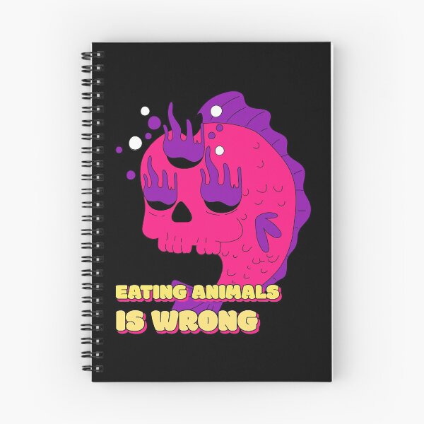 Item preview, Gifts Women Eating Animals Is Wrong  Dead Fish Turn To Ghost Graphic For Fans designed and sold by MakennaBogan.