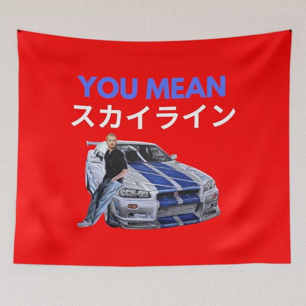 Item preview, You mean Skyline { Paul walker's Skyline gtr } designed and sold by MOTOSHIFT.