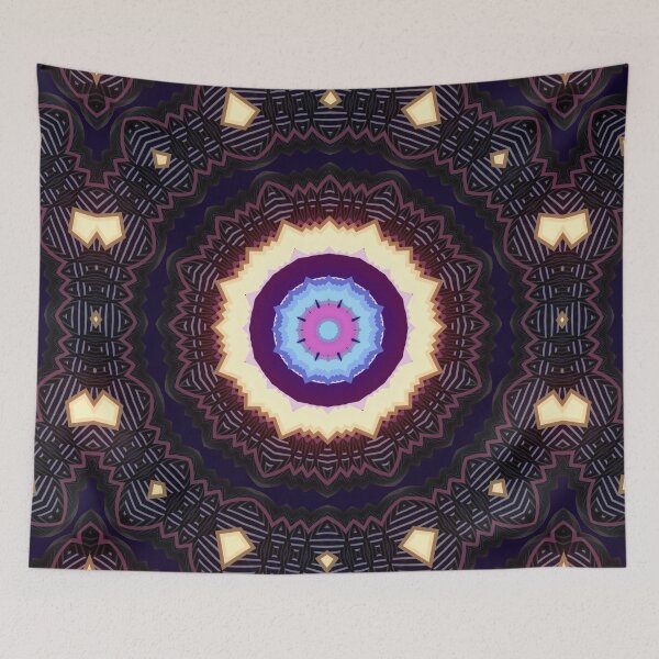 Item preview, Batik Bathik Pattern Bed Sheet or Frock Design 52 designed and sold by PodiShawna.