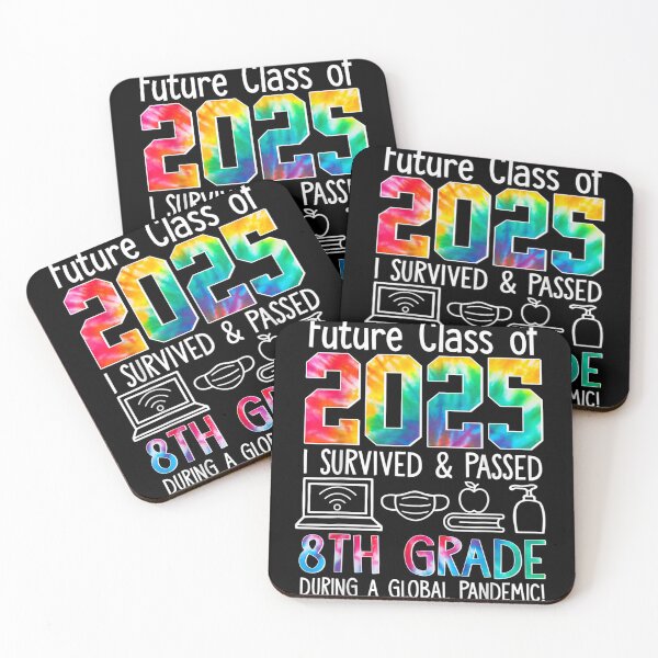 Item preview, 1yDY Colourful Class Of 2025 Eighth Grade Back Tochool designed and sold by Sayfullahsel.