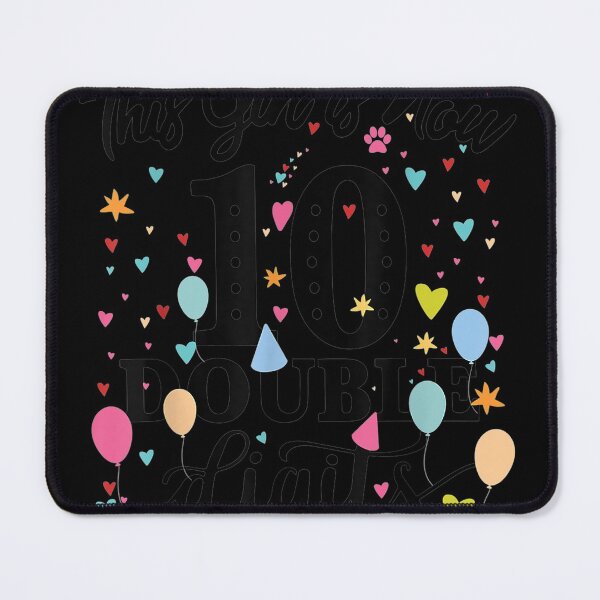 Item preview, 10th Birthday This Girl Is Now 10 Double Digits designed and sold by JasonNathaya.