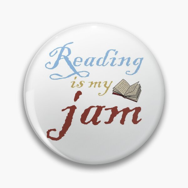 Item preview, reading is my jam designed and sold by creative555.