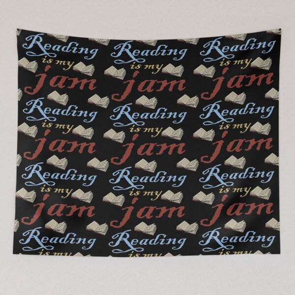 Item preview, reading is my jam designed and sold by creative555.