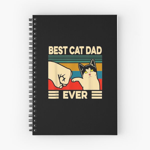 Item preview, Best Cat Dad Ever Vintage Men Bump Fit Fathers Day designed and sold by JasonNathaya.