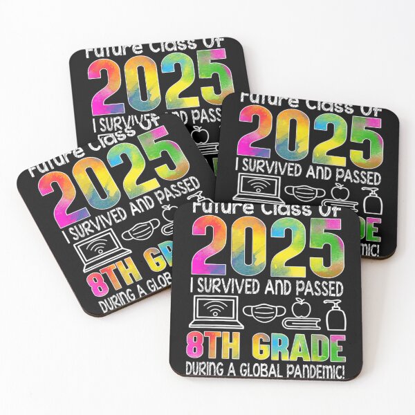 Item preview, 1yDY Colourful Class Of 2025 Eighth Grade Back Tochool designed and sold by MuratshiMana.