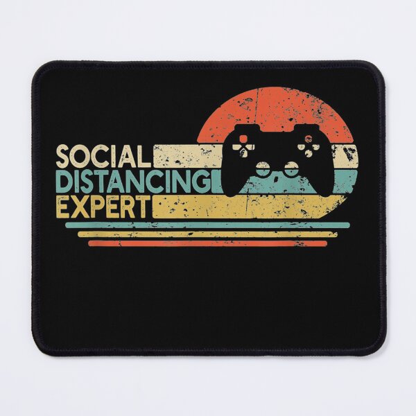 Item preview, Social Distancing Expert Gaming Vintage Video Gamer designed and sold by MuratshiMana.