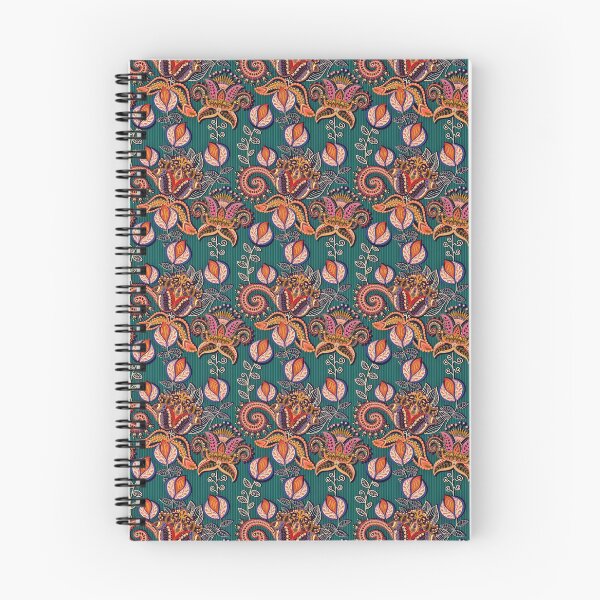 Item preview, Floral Batik Bathik Pattern Bed Sheet or Frock Design designed and sold by PodiShawna.