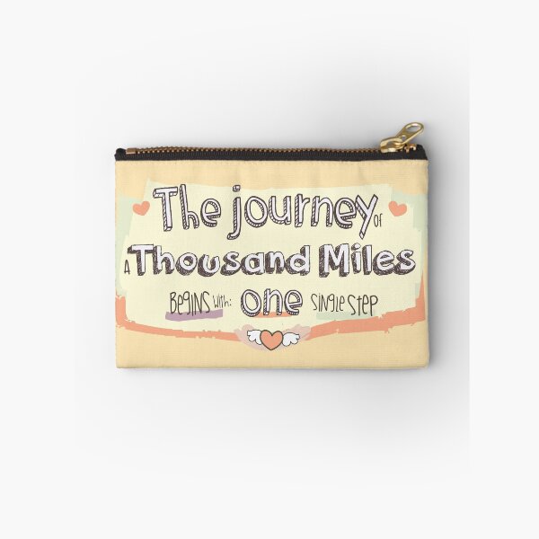 Item preview, the journey a thousand miles begins with one step designed and sold by emi.