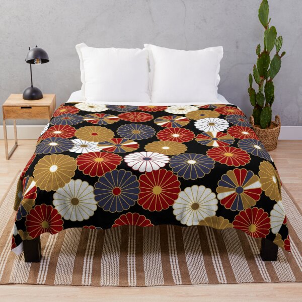 Item preview, Floral Batik Bathik Pattern Bed Sheet or Frock Design 2 designed and sold by PodiShawna.