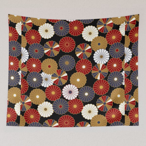 Item preview, Floral Batik Bathik Pattern Bed Sheet or Frock Design 2 designed and sold by PodiShawna.