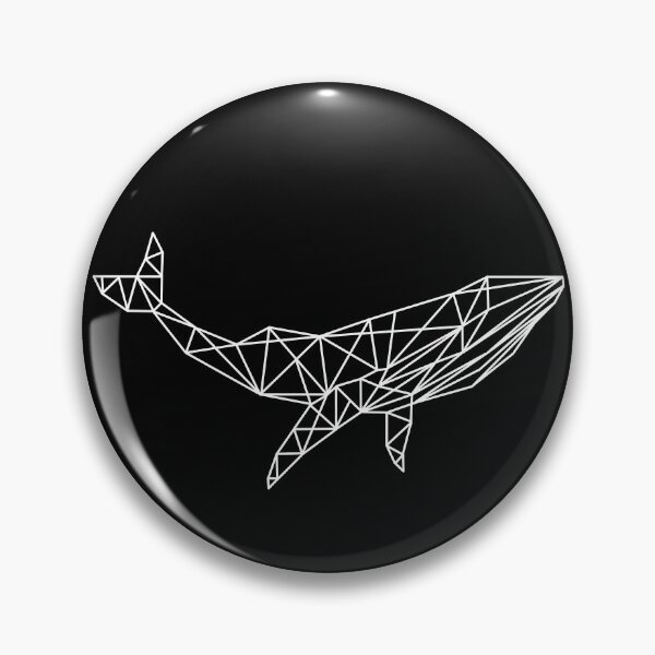 Item preview, Geometric Whale designed and sold by PeachyLitchi.