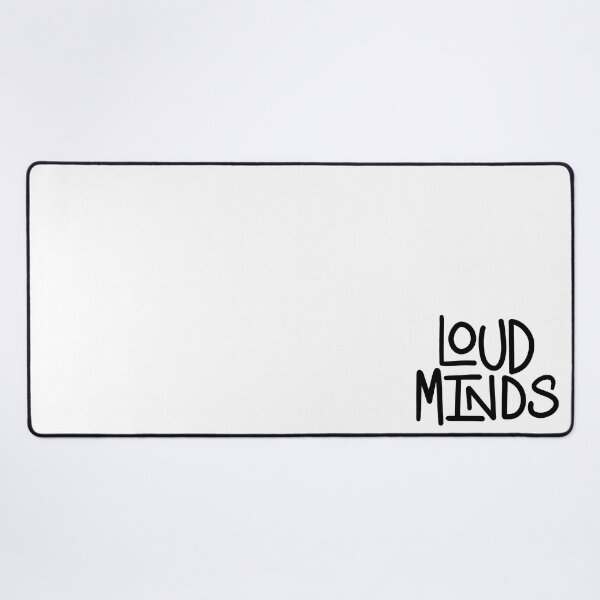 Item preview, Loud Minds (Black) designed and sold by LovinthWow.