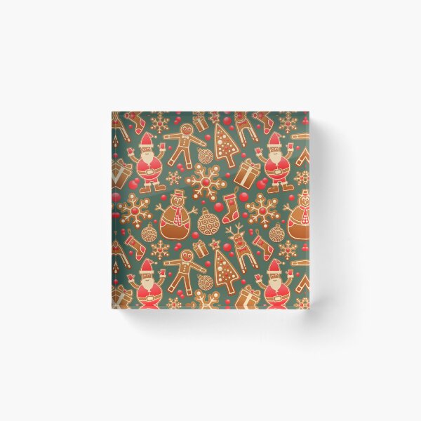 Item preview, Christmas Batik Bathik Pattern Bed Sheet or Frock Design  designed and sold by PodiShawna.