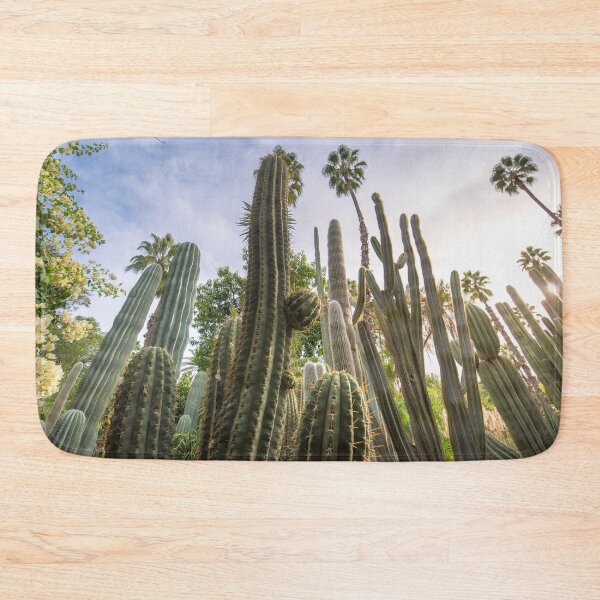 Item preview, Cactus and tropical palms in Majorelle Garden designed and sold by mitzobs.