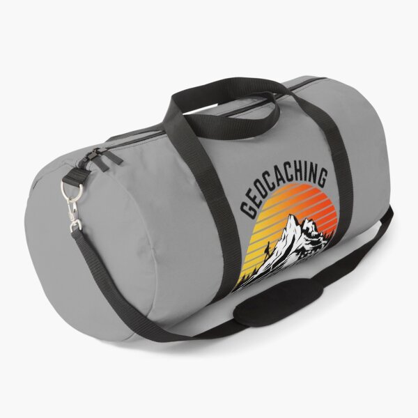 Item preview, Geocaching hiker on mountain sunset let's get lost designed and sold by portrait4you.