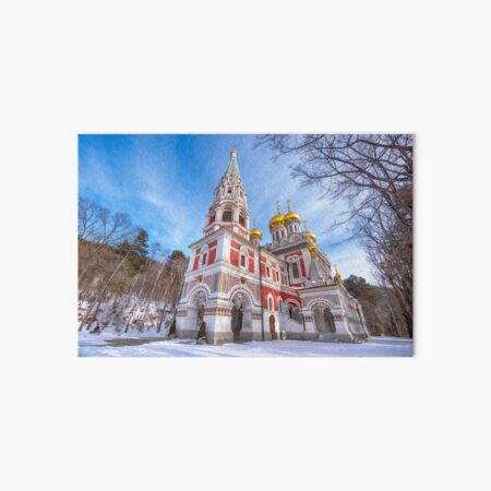 Artikel-Vorschau von Die Kirche von Shipka, Bulgarien, designt und verkauft von mitzobs.